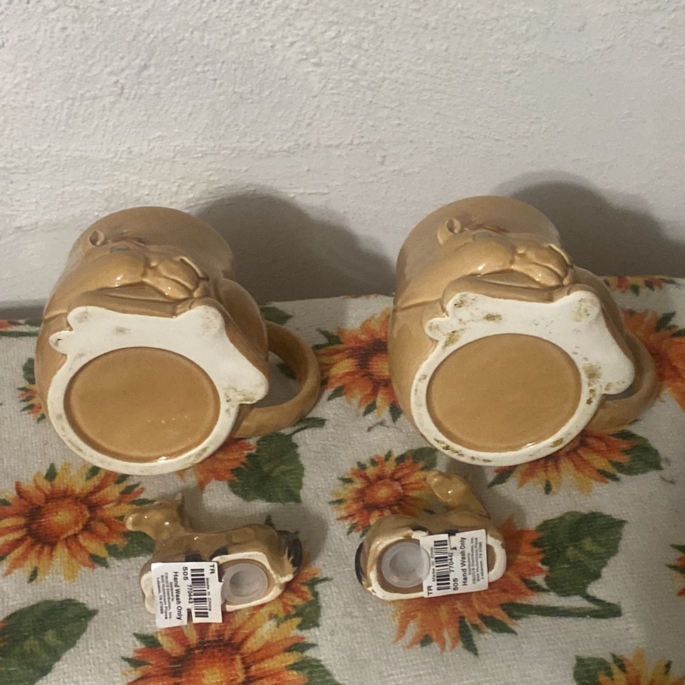 NEW Azalea Wang Fluff Coat szM+🐴salt and pepper shakers & 2 mugs - Picture 5 of 15